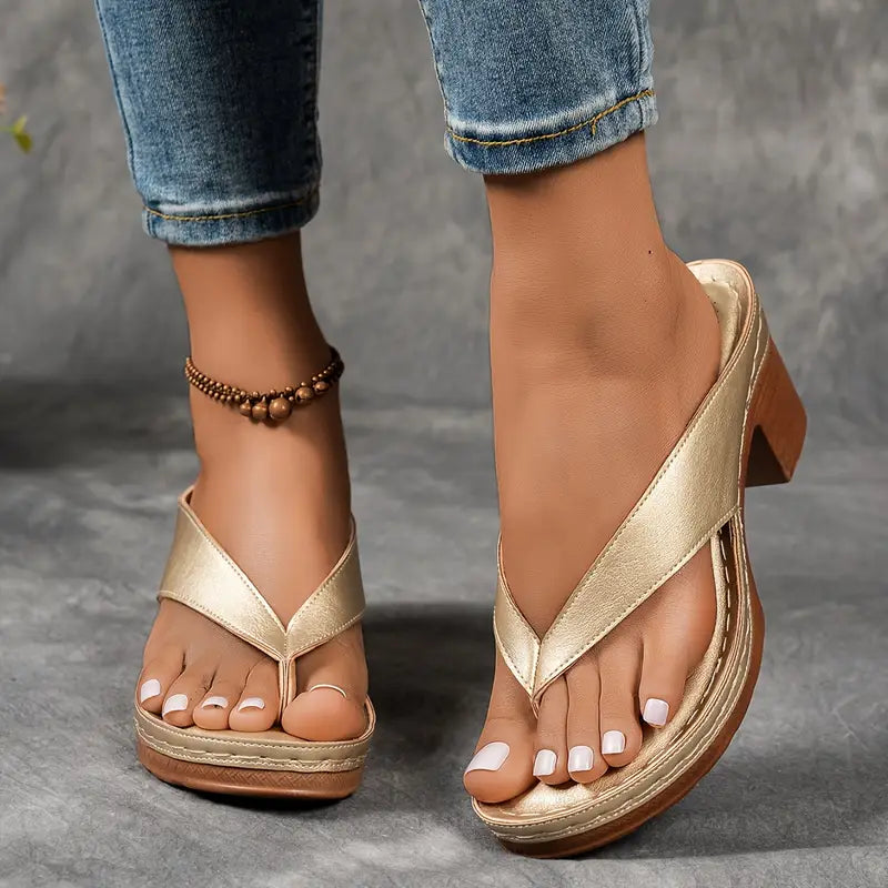 Inge™ Orthopædisk Slipper med Hæl