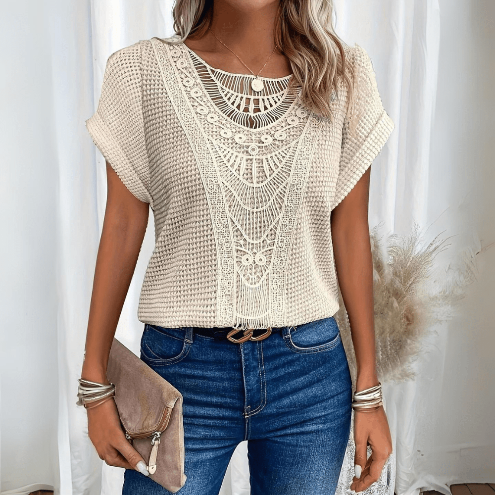 Siri™ | Elegant Ibiza-stil bluse