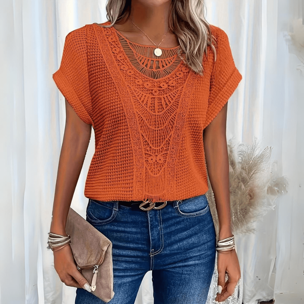 Siri™ | Elegant Ibiza-stil bluse