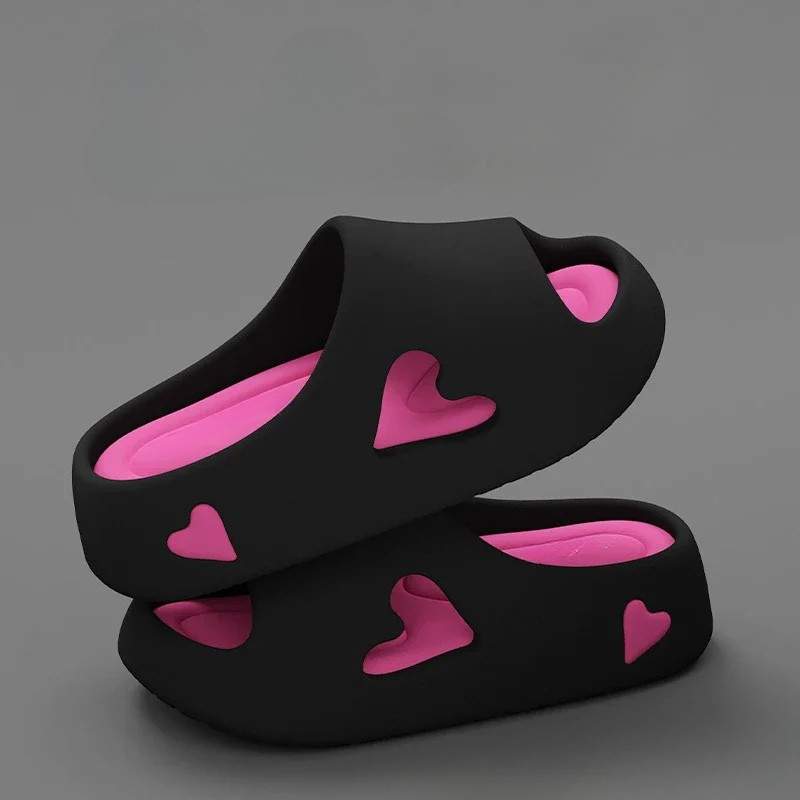 Heart Bliss™ | Skybløde Flip Flops med Legende Hjerteform