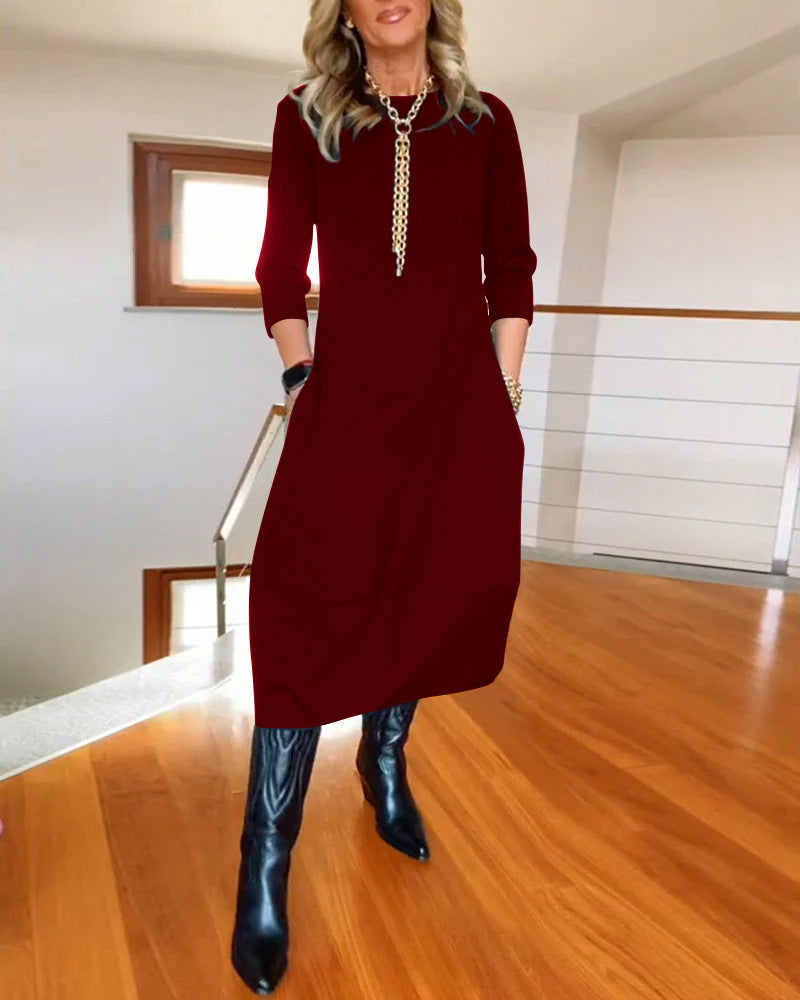Vibeke™ - Elegant og komfortabel kjole