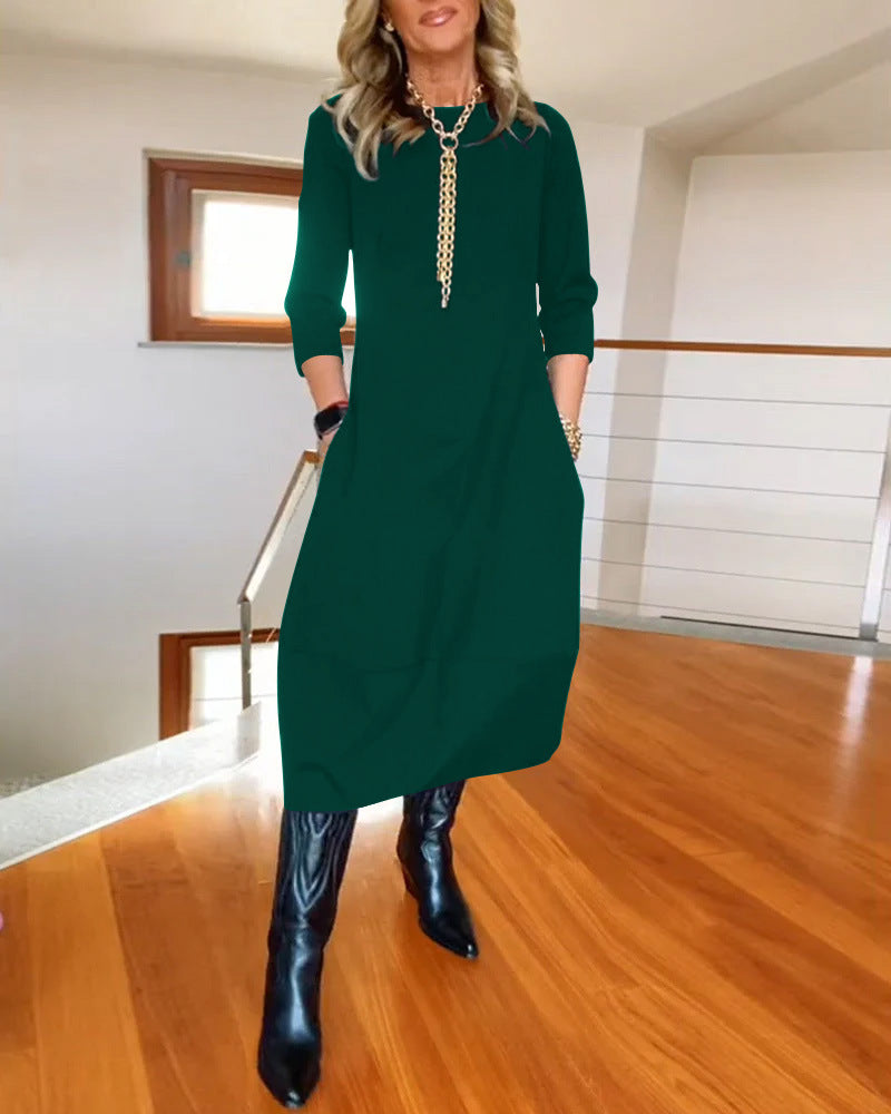 Vibeke™ - Elegant og komfortabel kjole