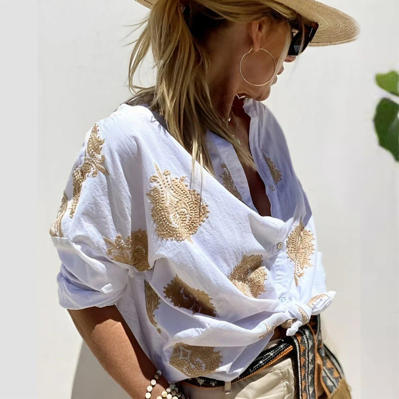Mika™ – Letvægts & Chic Sommerbluse