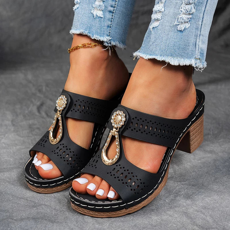 Runa™ | Chic og komfortable ortopædiske sandaler