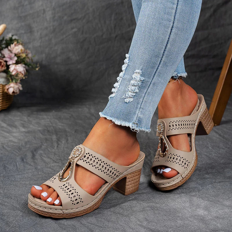 Runa™ | Chic og komfortable ortopædiske sandaler