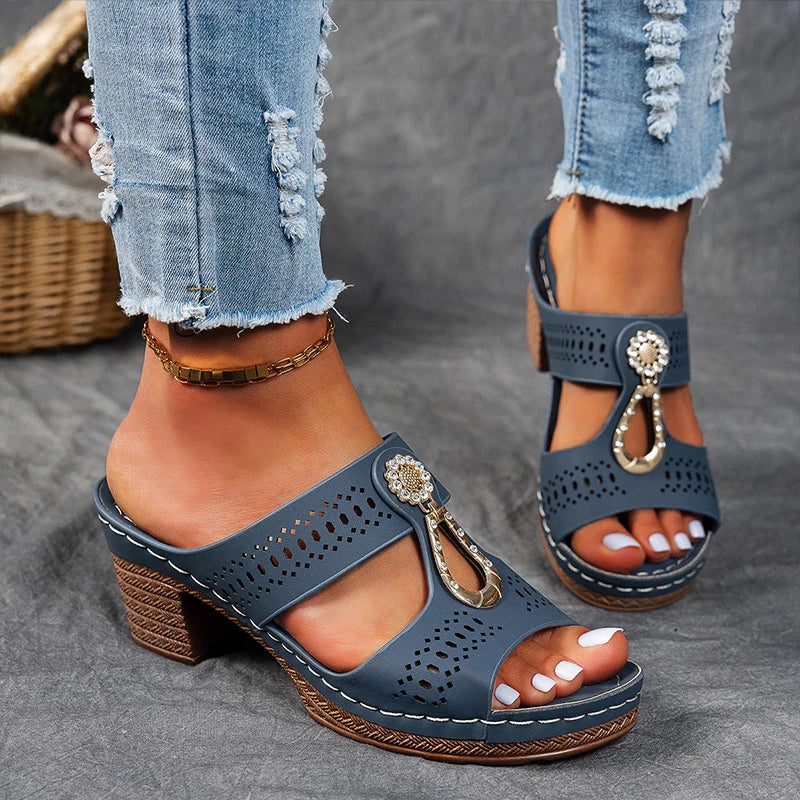 Runa™ | Chic og komfortable ortopædiske sandaler