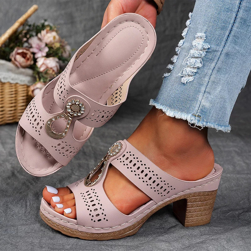 Runa™ | Chic og komfortable ortopædiske sandaler