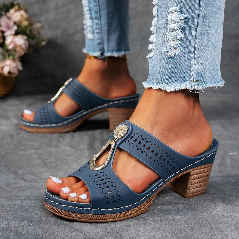 Runa™ | Chic og komfortable ortopædiske sandaler