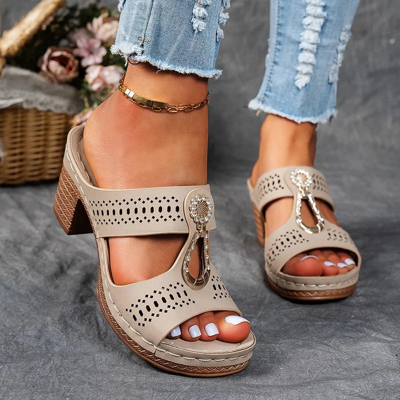 Runa™ | Chic og komfortable ortopædiske sandaler
