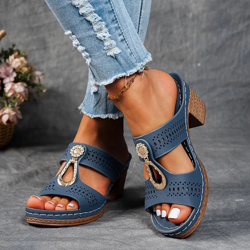 Runa™ | Chic og komfortable ortopædiske sandaler