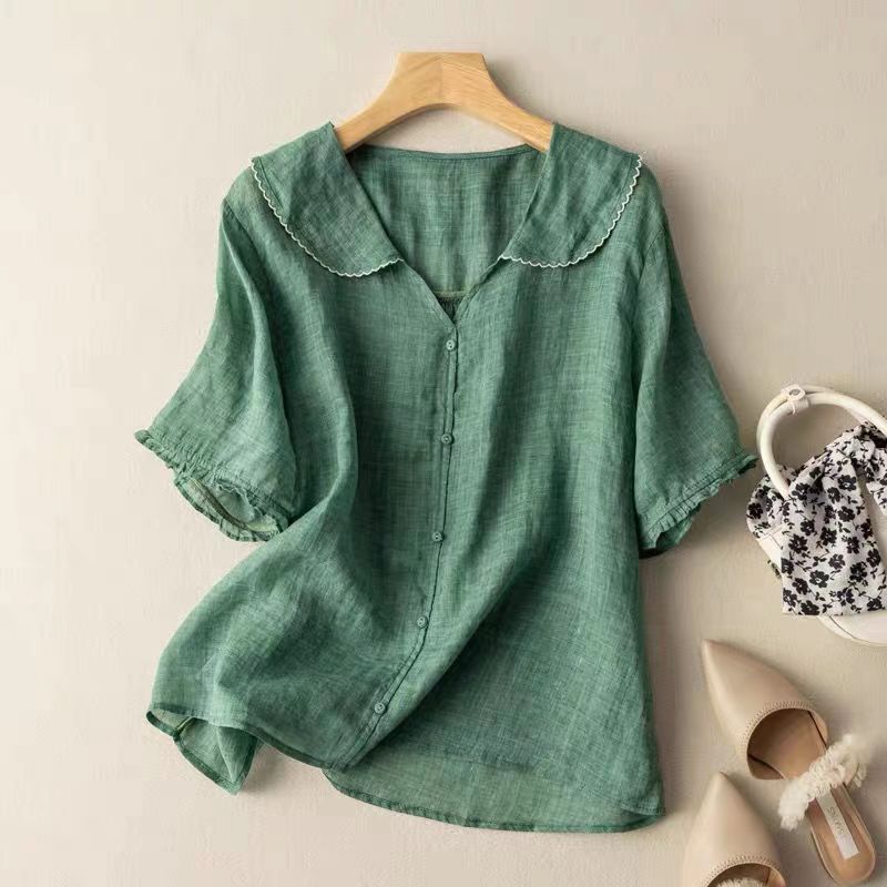 Grace | Luftige linne bluse