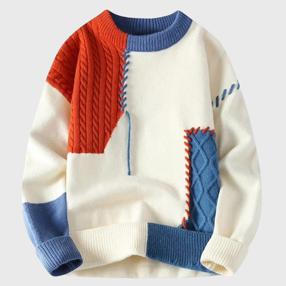 Brian | Patchwork trøje