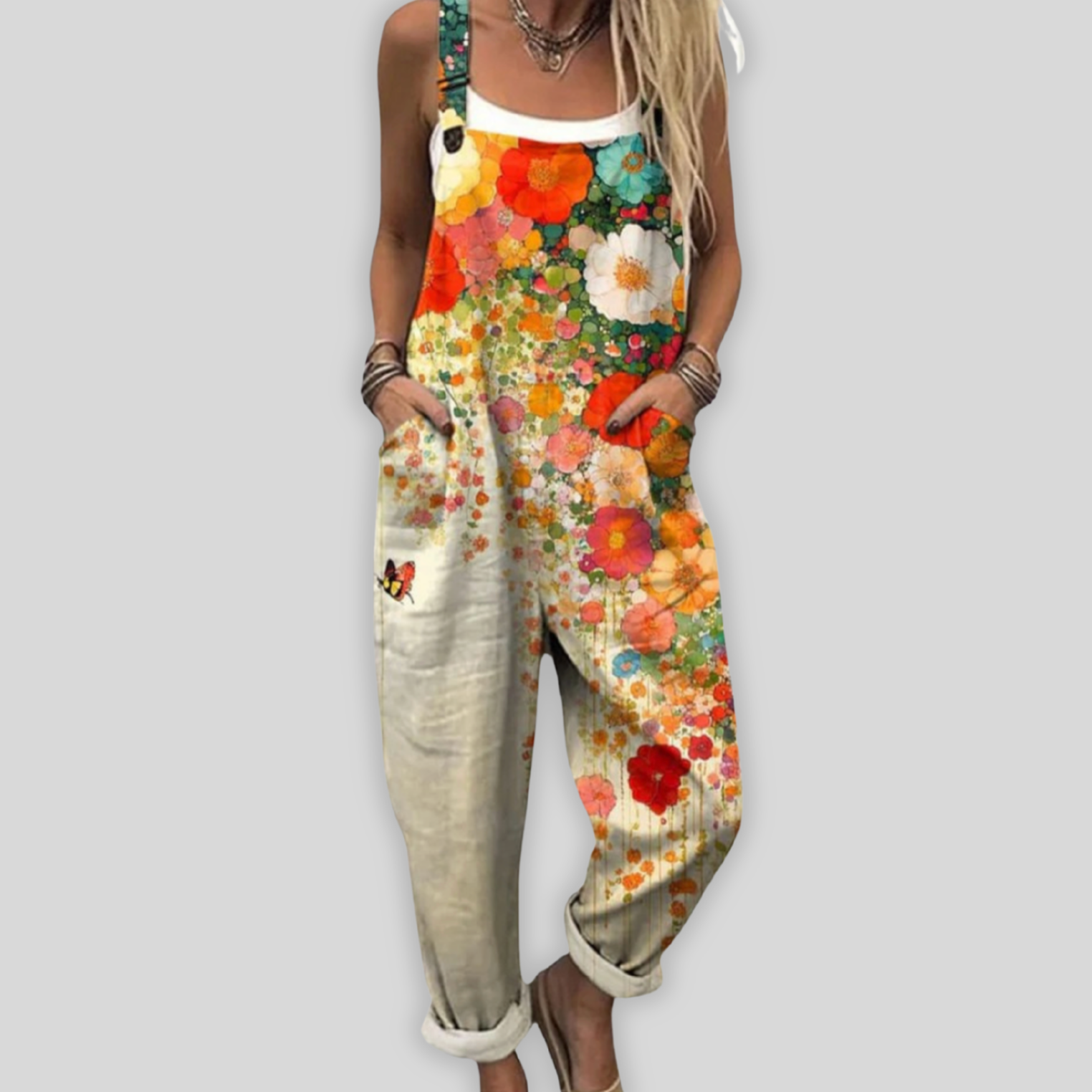 Laila™ | Elegant Jumpsuit med Løs Pasform til Afslappet Stil