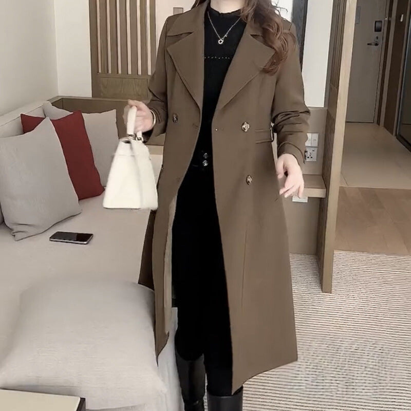 Helga™ - Elegant Varm Trenchcoat