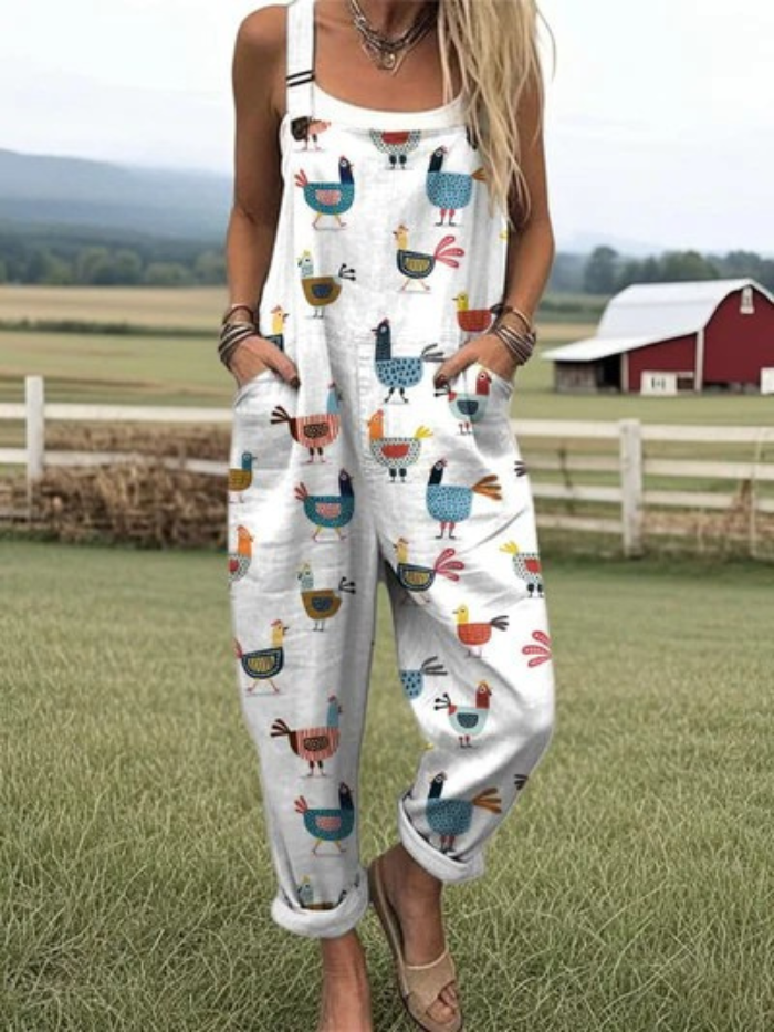 Thora™ – Kunstnerisk Jumpsuit