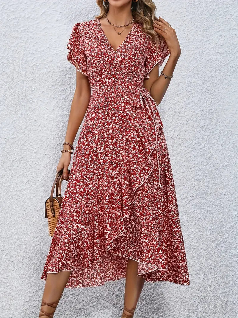 Bess™ -  Blomstret Kjole