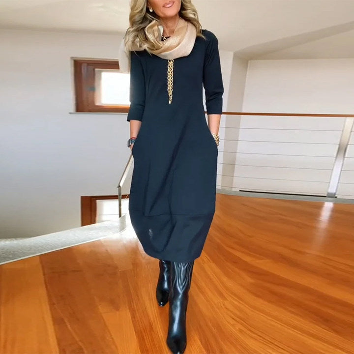 Vibeke™ - Elegant og komfortabel kjole