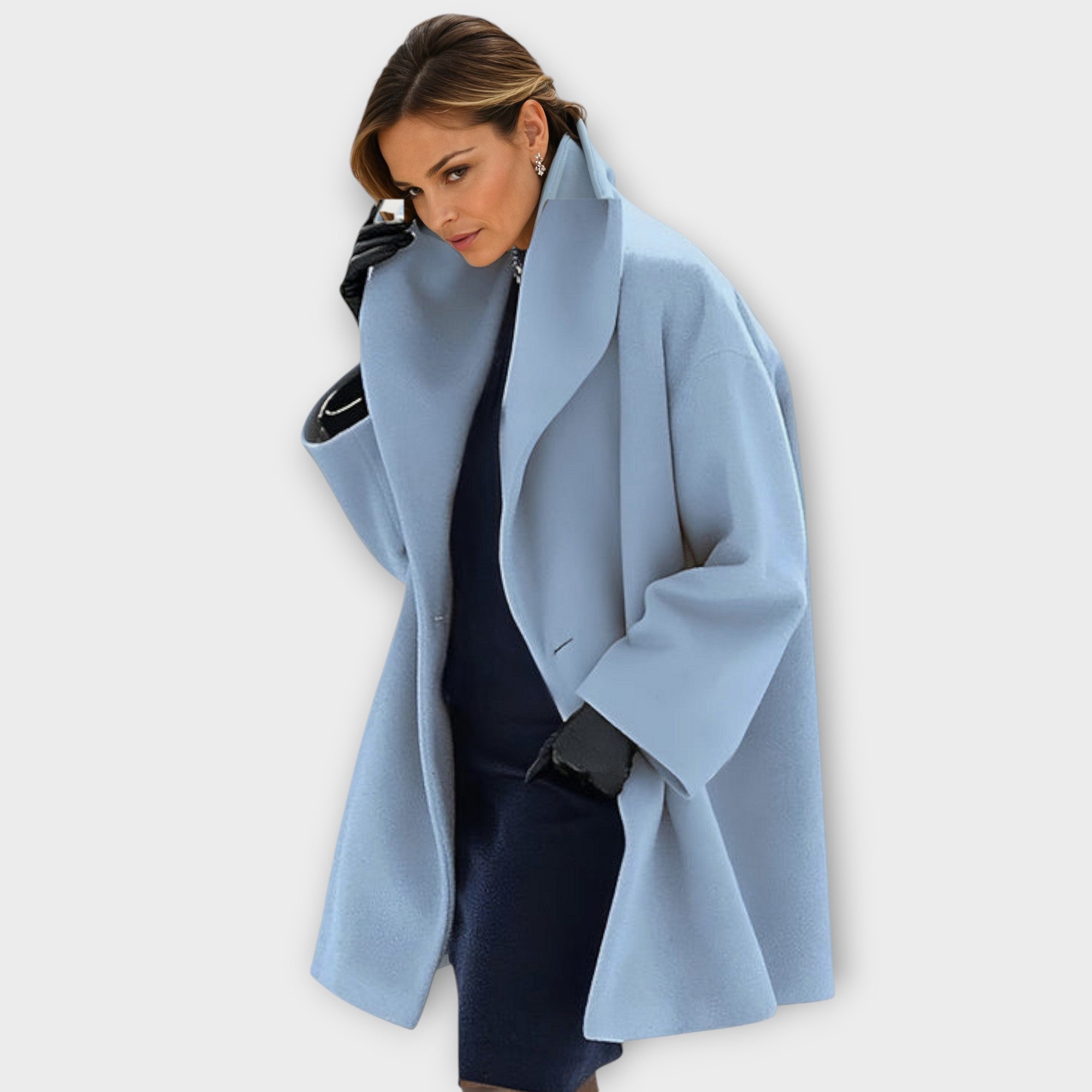 Anneli™ | Elegant Vindafvisende Mellemlang Jakke