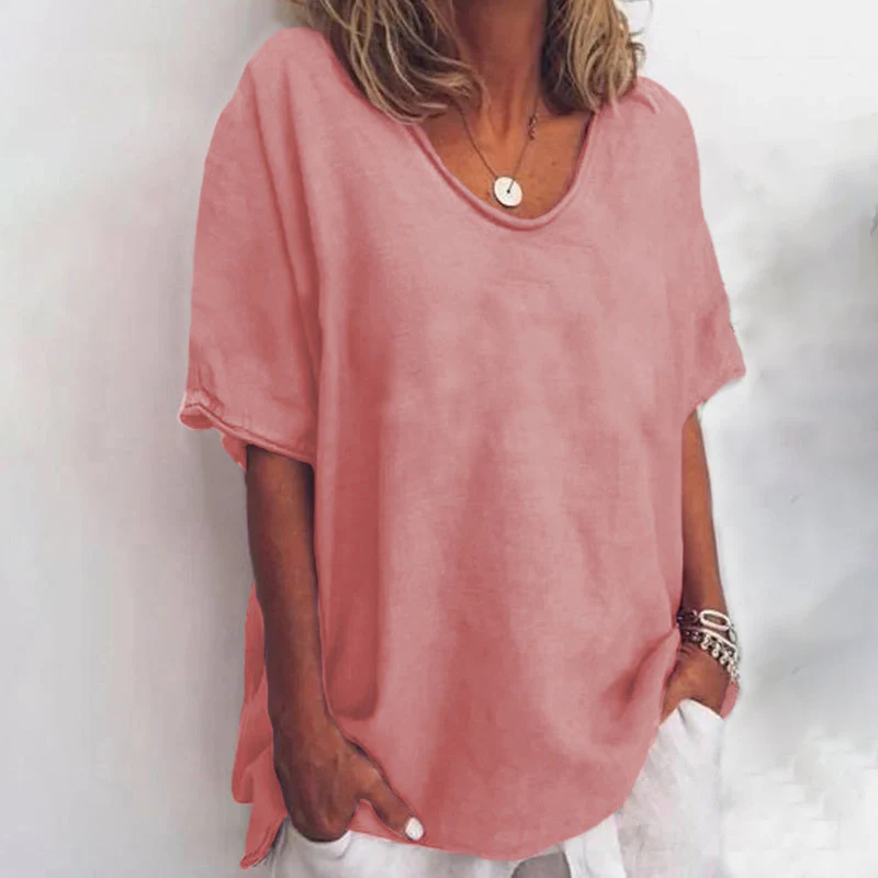 Thea | Komfortabel Løs Bluse