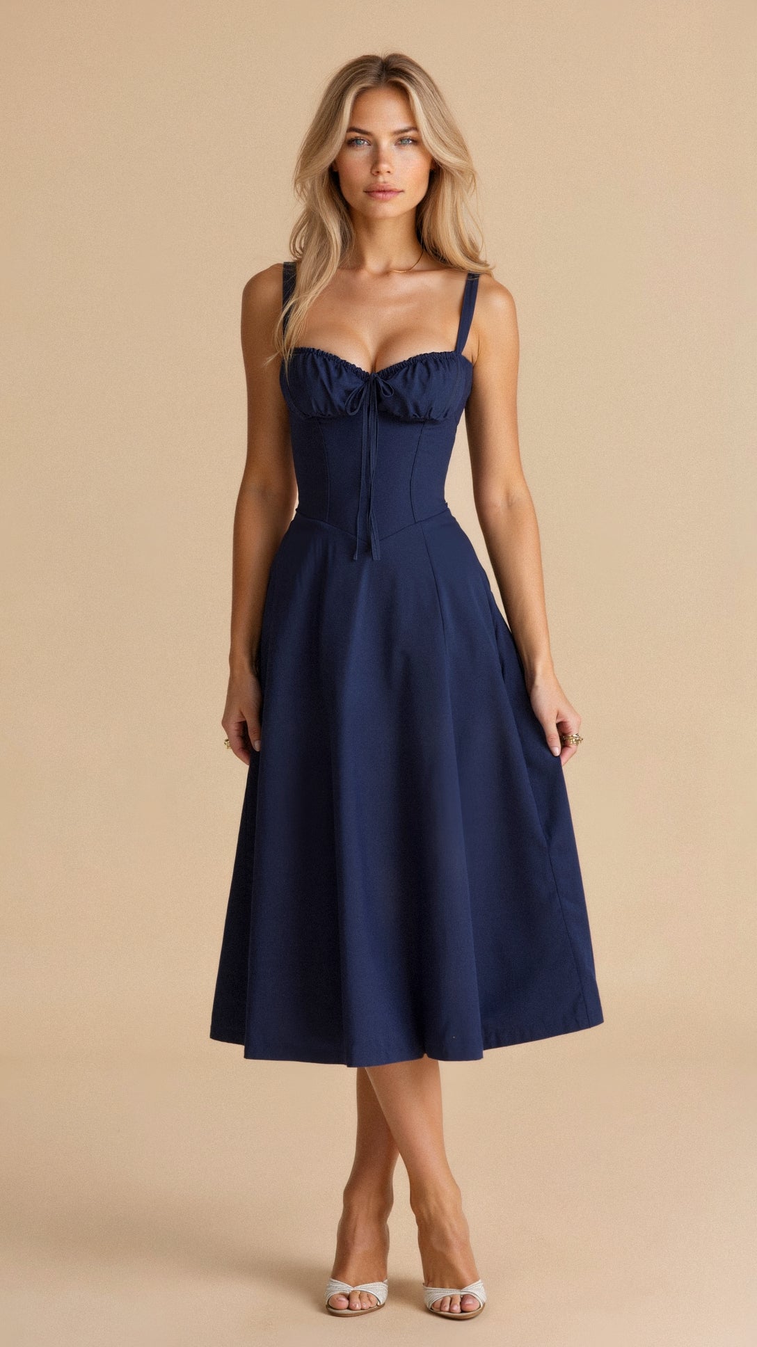 Kiana - Talje kjole - Bustier-design