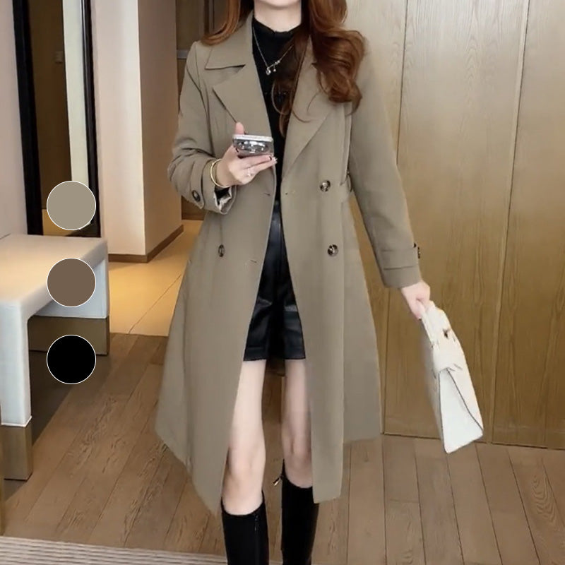 Helga™ - Elegant Varm Trenchcoat