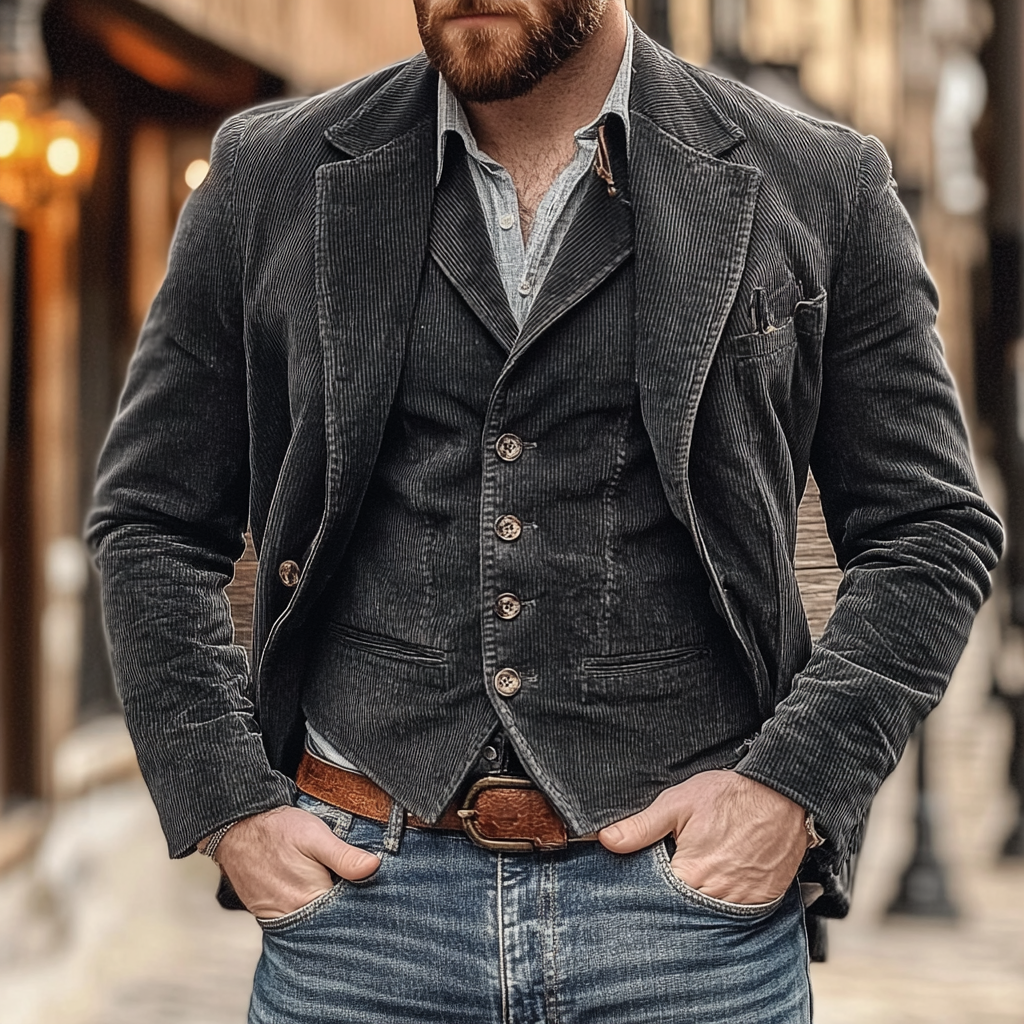 Hugo - Klassisk Blazer og Gilet